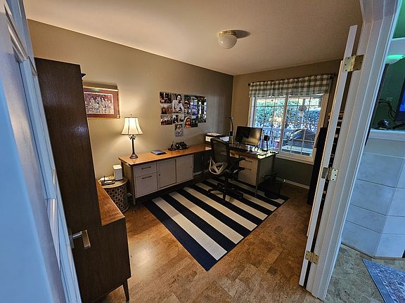 Functional large office/den off the main living room.