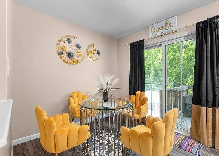 Dining area of the kitchen