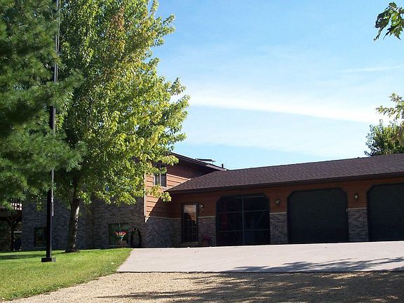 Front of home attached garage