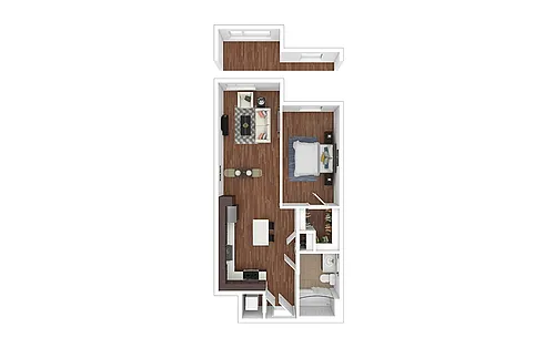 Floor plan S6 - Renovated