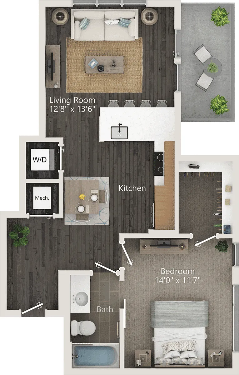 Floor plan A6