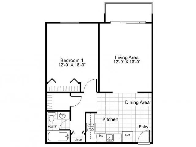 Floor plan A1C
