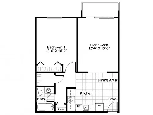 Floor plan A1C