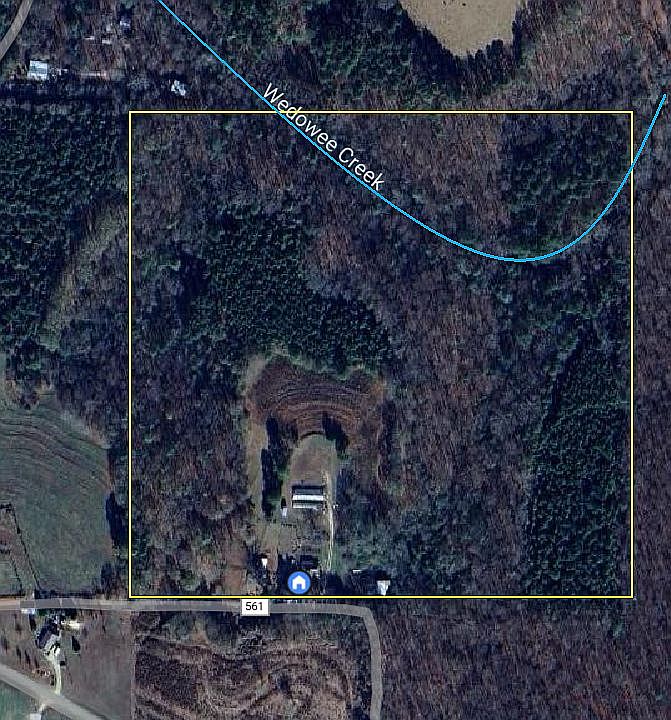 40-acre property boundaries