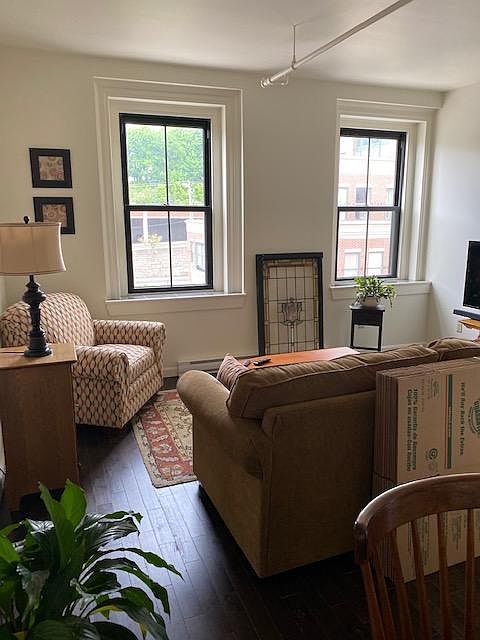 View of Living room from Dining nook