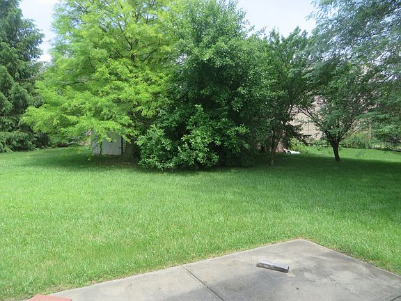 Back yard with garden shed--fully fenced