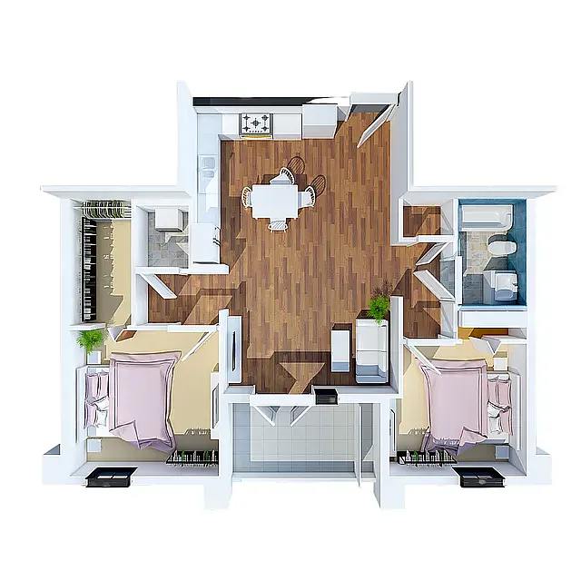 Floor plan B2