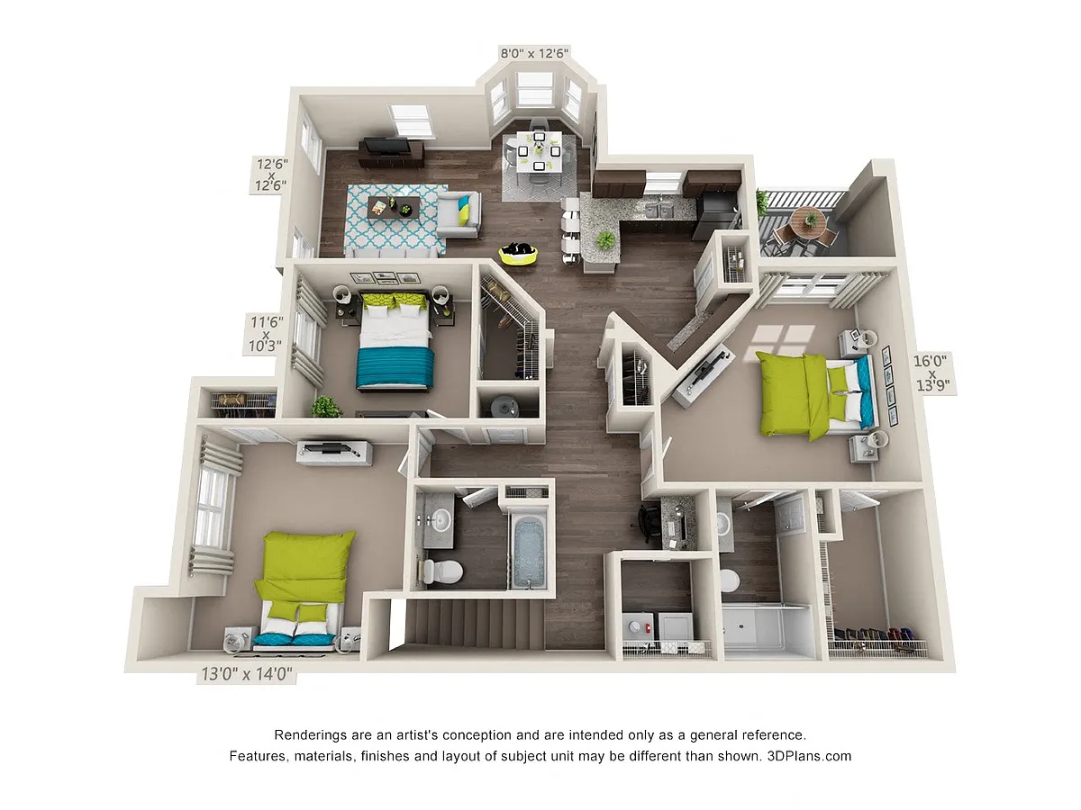 Floor plan C4G