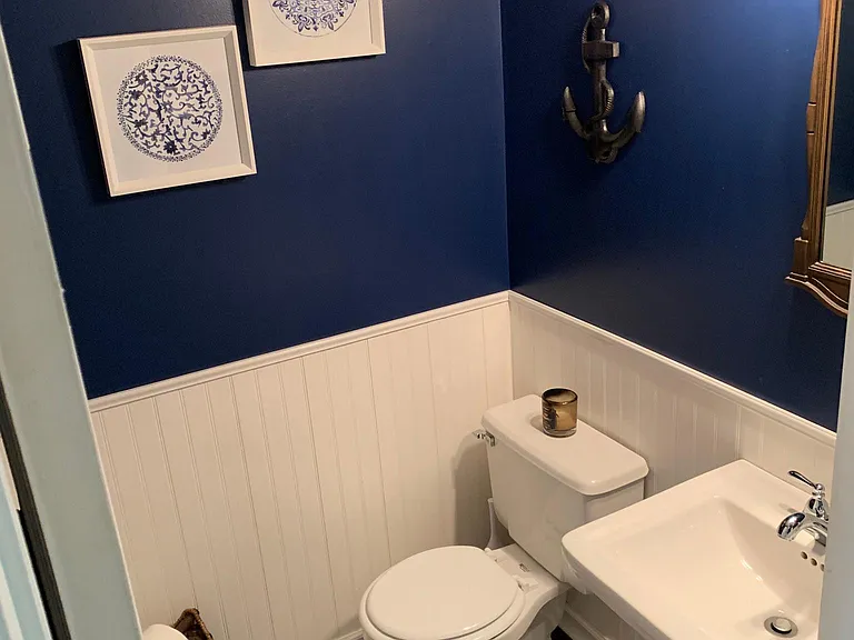 1st floor powder room