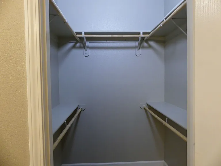Primary closet