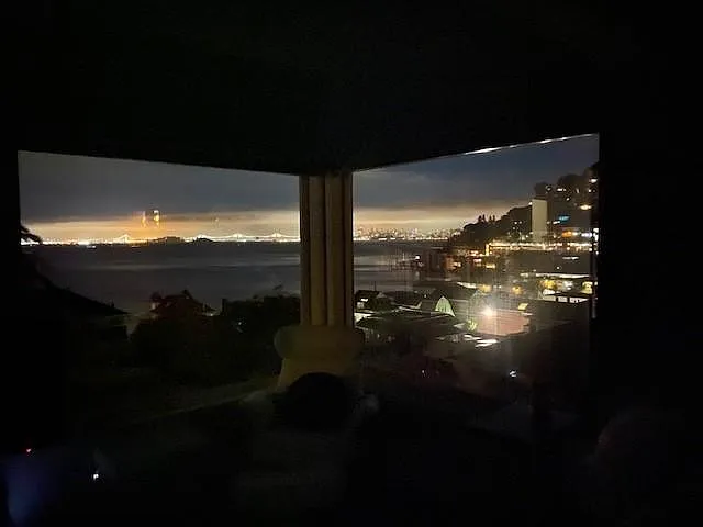 Night time view from Living room