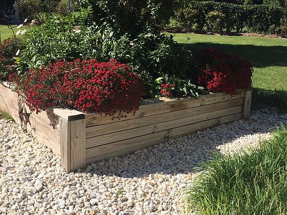 Custom planter box