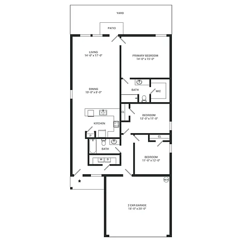 Floor plan Kitson