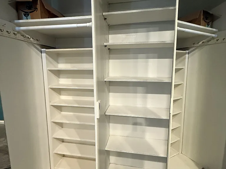 Master bedroom closet