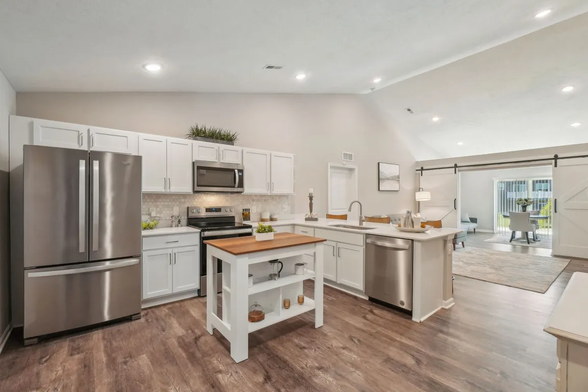 Expansive kitchens with high end appliances