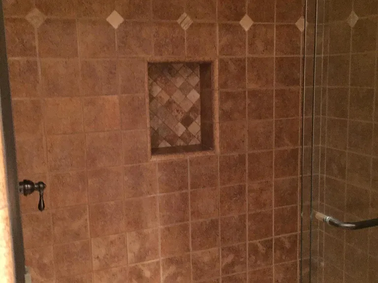 Master shower