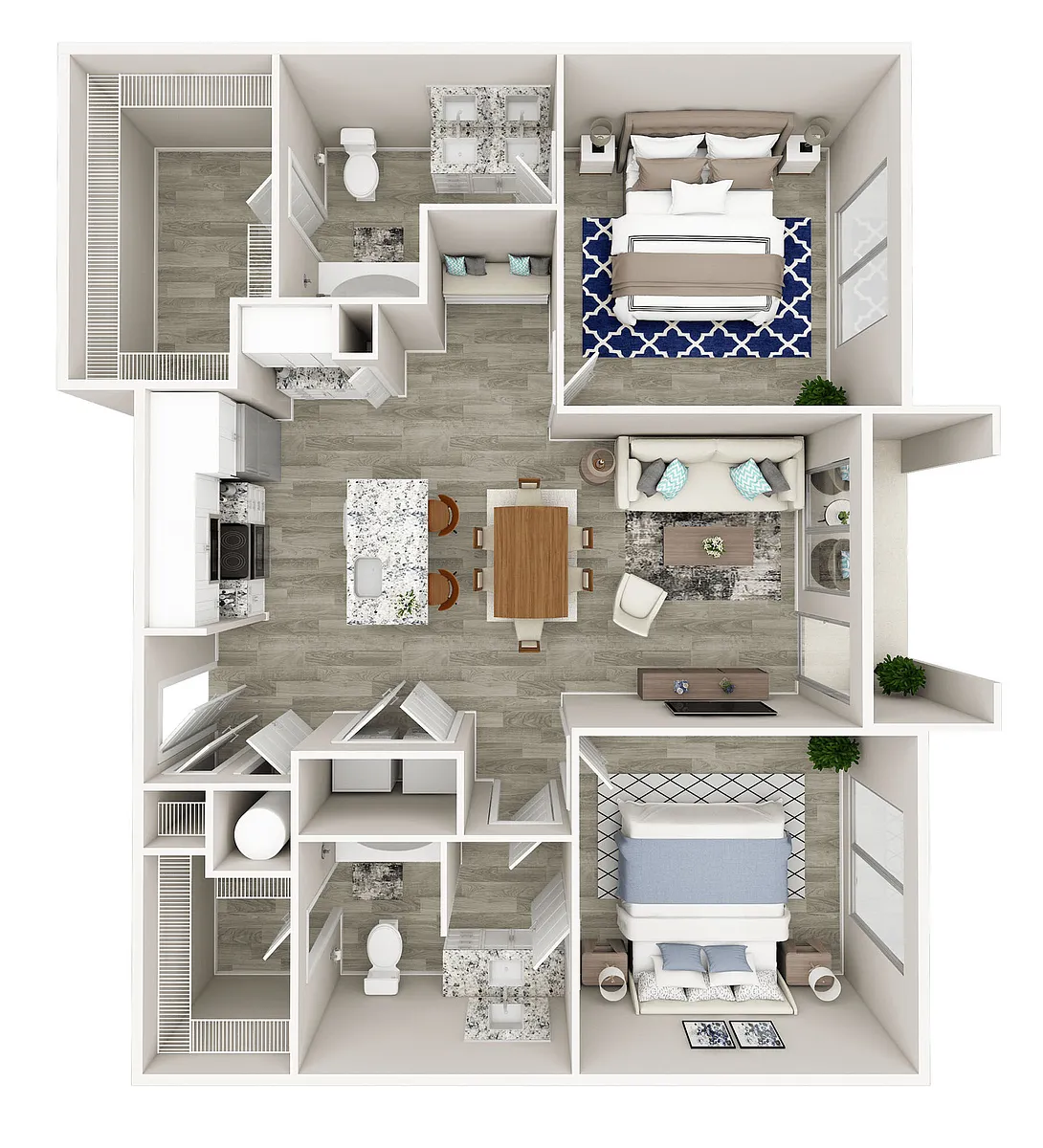 Floor plan B2