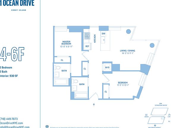 2nd image of 1 Ocean Dr #E4f