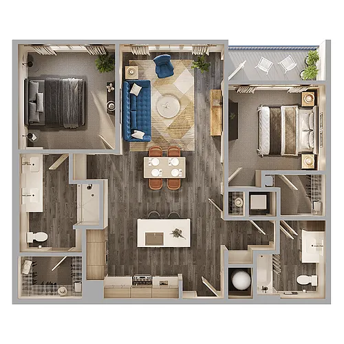 Floor plan B2