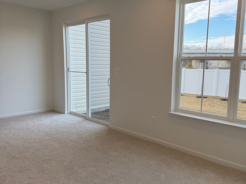 Den with walk-out access