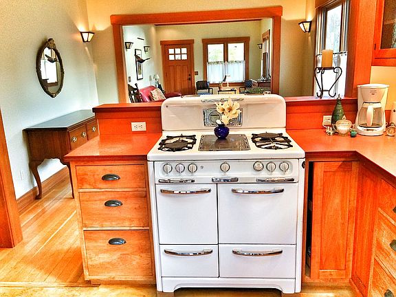 Re-modeled kitchen with lots of light