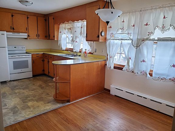 Kitchen plus dining room