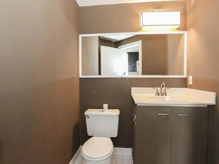 Half Bathroom with Updated Fixtures
