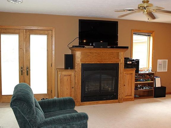 FAMILY ROOM WITH FIREPLACE AND WALK OUT