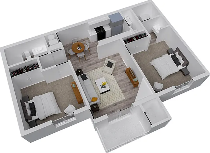 2 Bedroom 2 Bathroom 2 Bedroom 2 Bathroom