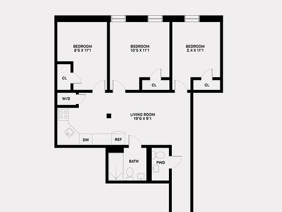 2nd image of 215 E 117th St APT 25