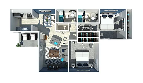 Floor plan B2R