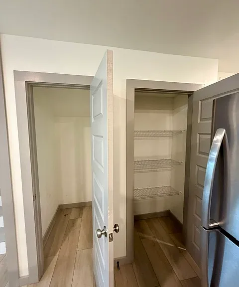 Kitchen storage and pantry