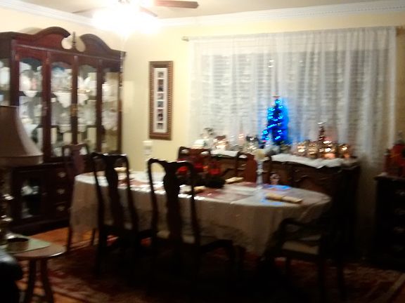 open living room dining area