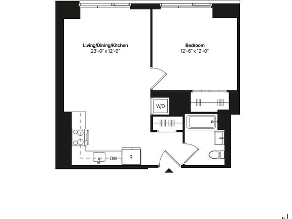 2nd image of 55 Willoughby St #19C