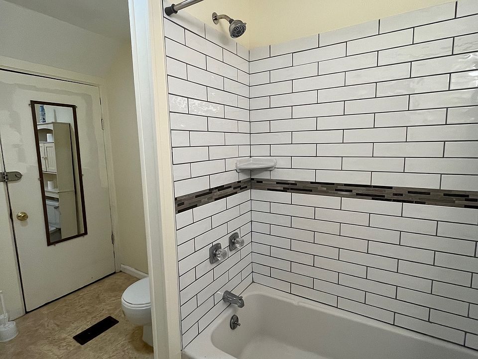 Bathroom Tub, subway tiles