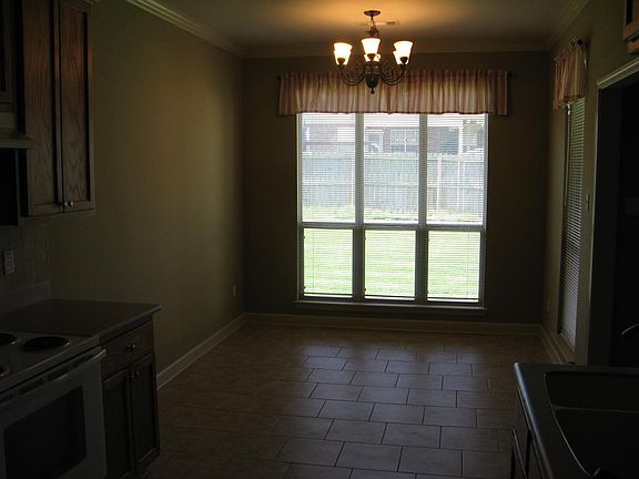 view into dining area