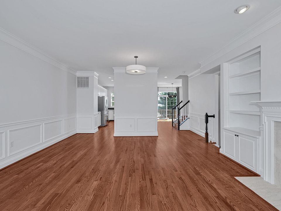 Open Floor Plan & Handsome Refinished Floors