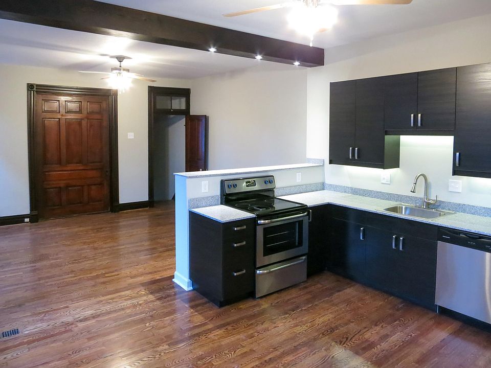 Open concept living/dining/kitchen