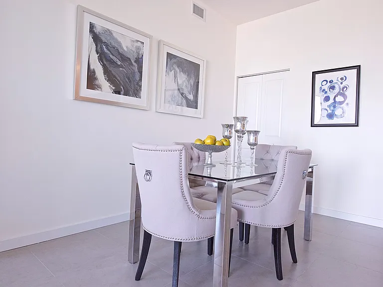 2 Bedroom Model Unit | Dining Area