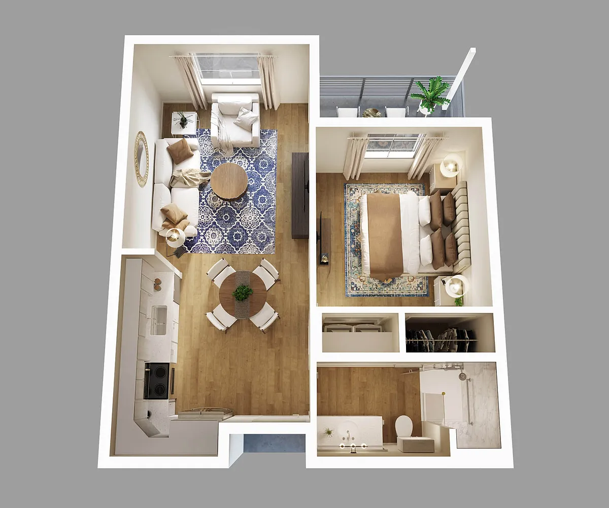 Floor plan Copper