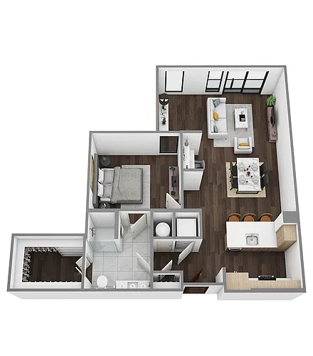 Floor plan G