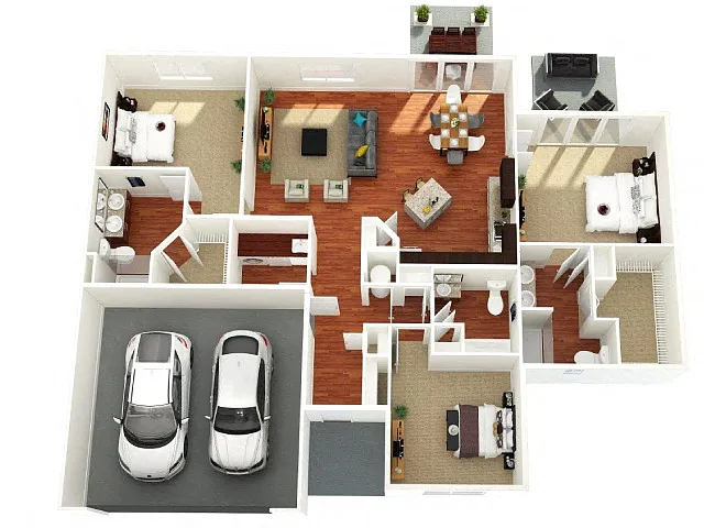 Floor plan Bailey Grand