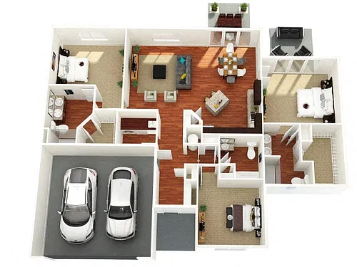 Floor plan Bailey Grand