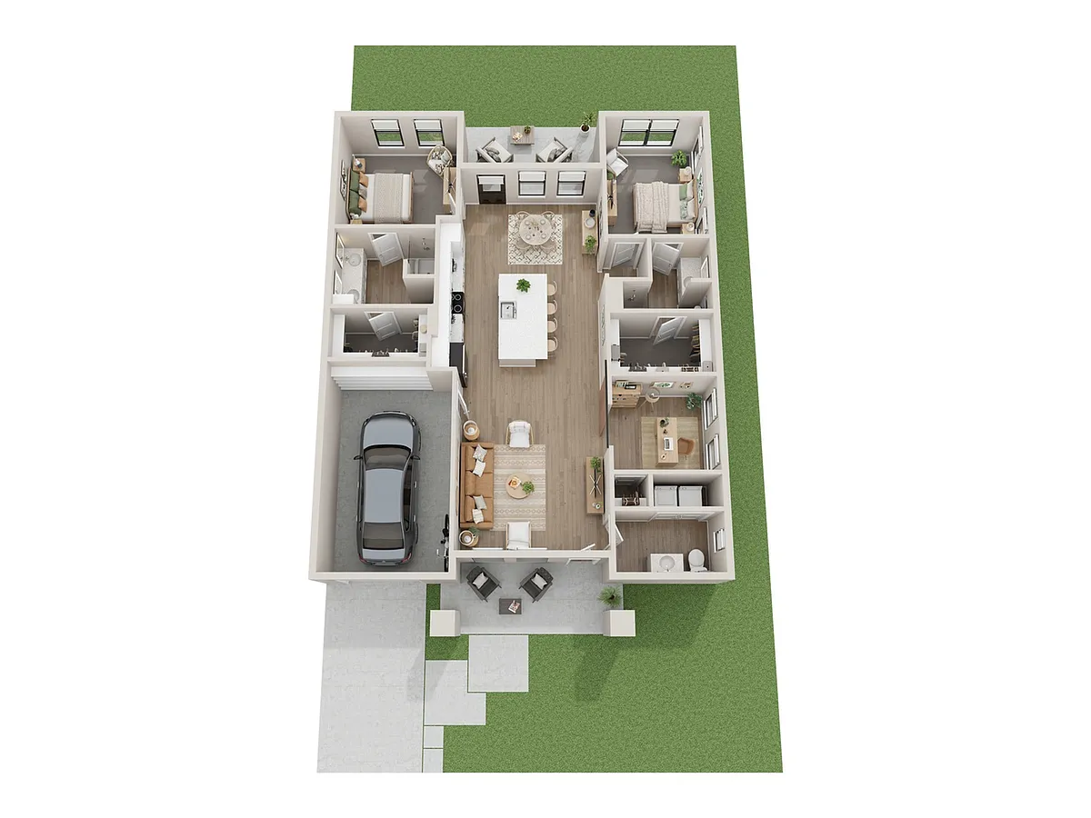 Floor plan C4