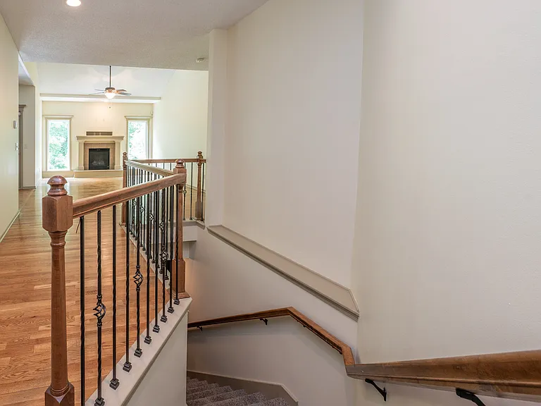 Stairs to basement