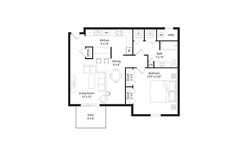 Floor plan A2R