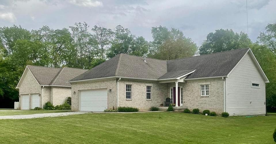 View of property in summer