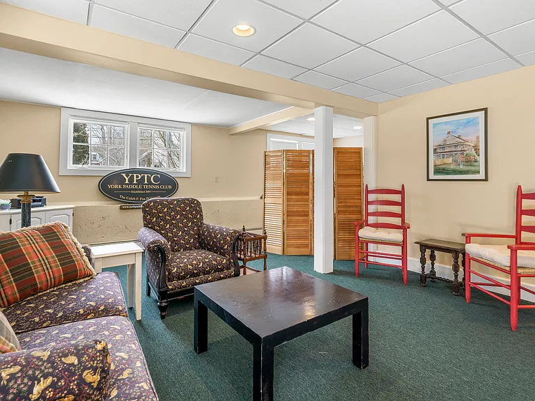 Seating in Basement