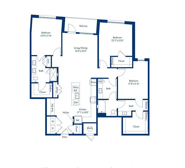 Floor plan C1