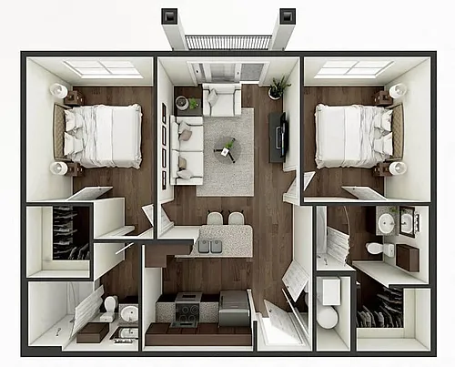 Floor plan The Sunset